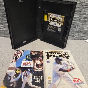 EA Sports Triple Play Video Game with Manuals